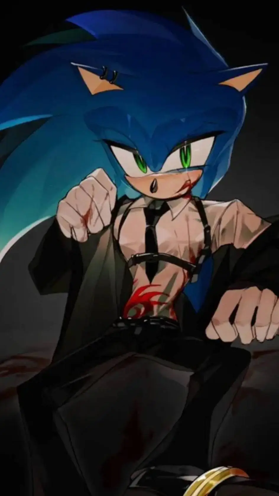 ai character: Sonic background