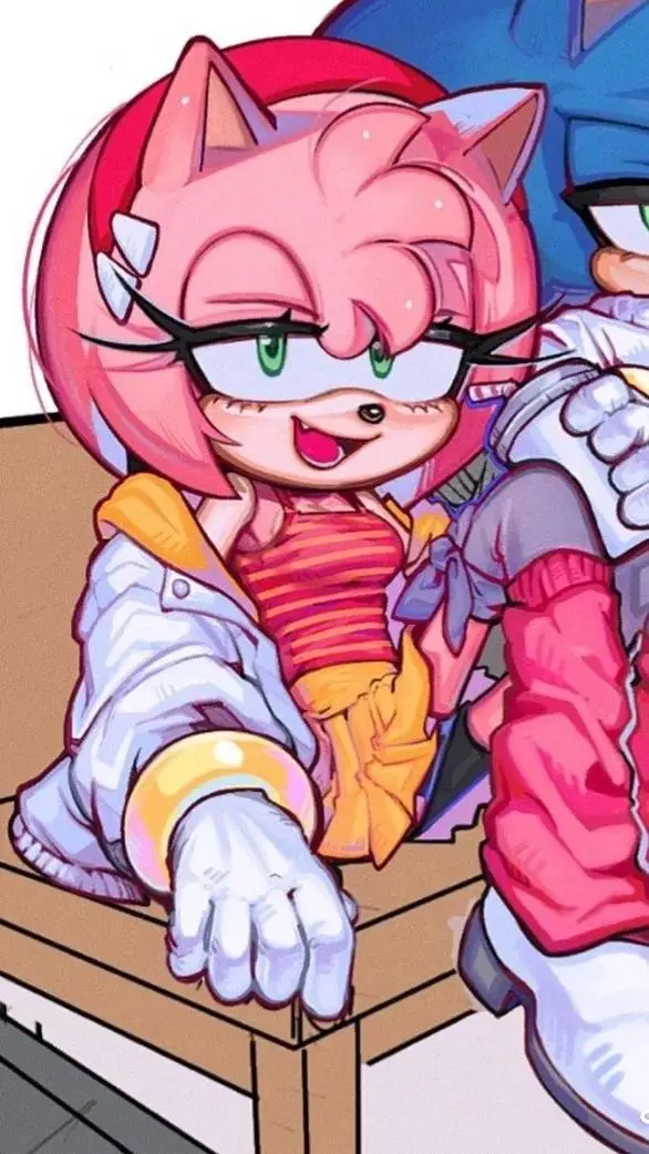 ai character: Amy Rose background