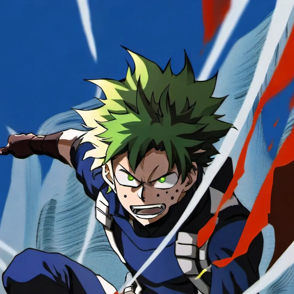 chat with ai character: Deku