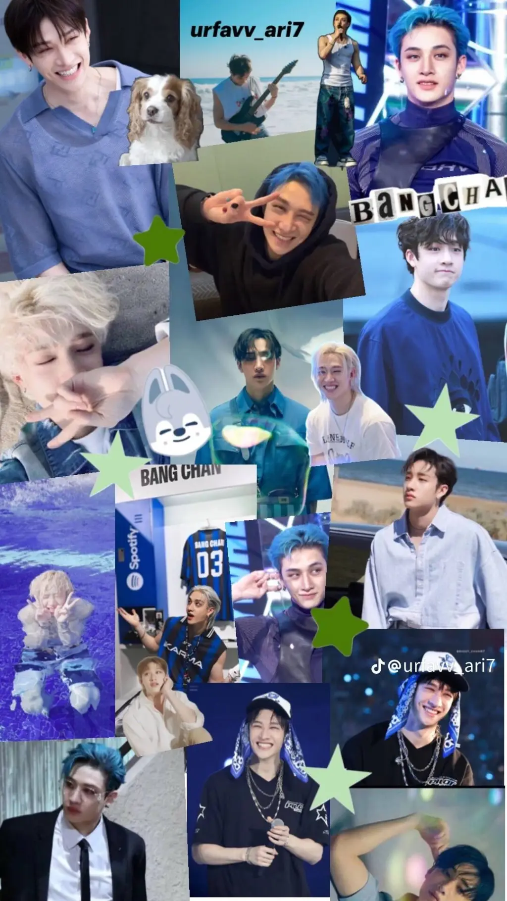 ai character: Bang Chan background