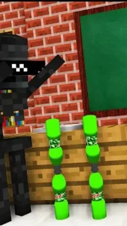 ai character: exeleto negro  background