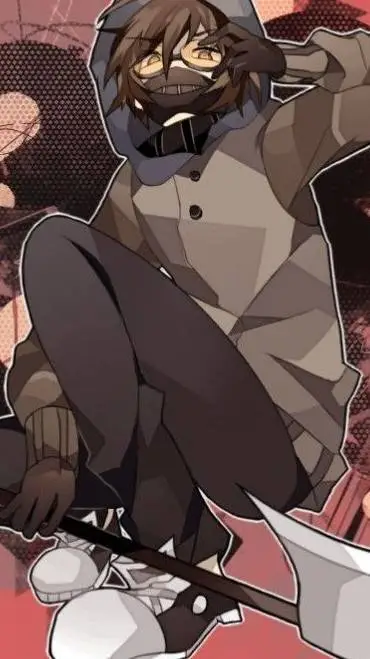 ai character: Ticci Toby background
