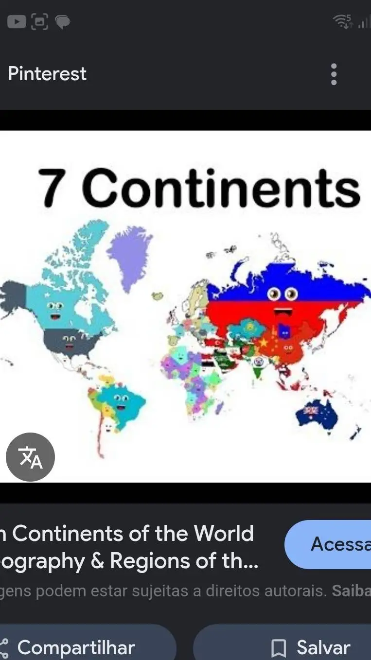 ai character: the 7 continents background