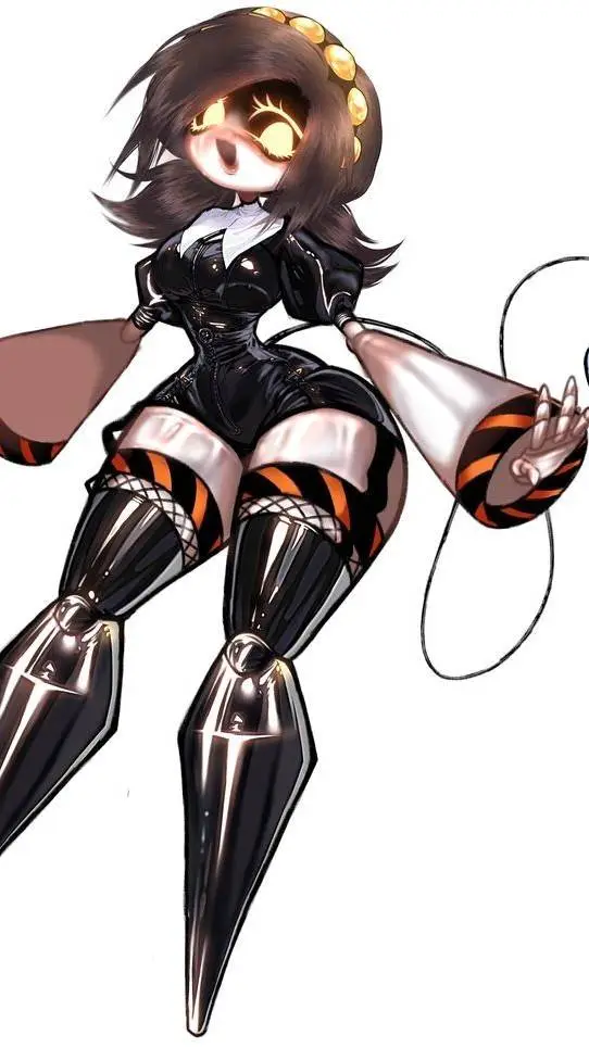 ai character: Murder drone tg tf background
