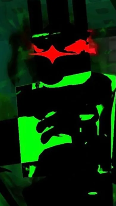 ai character: 1x1x1x background