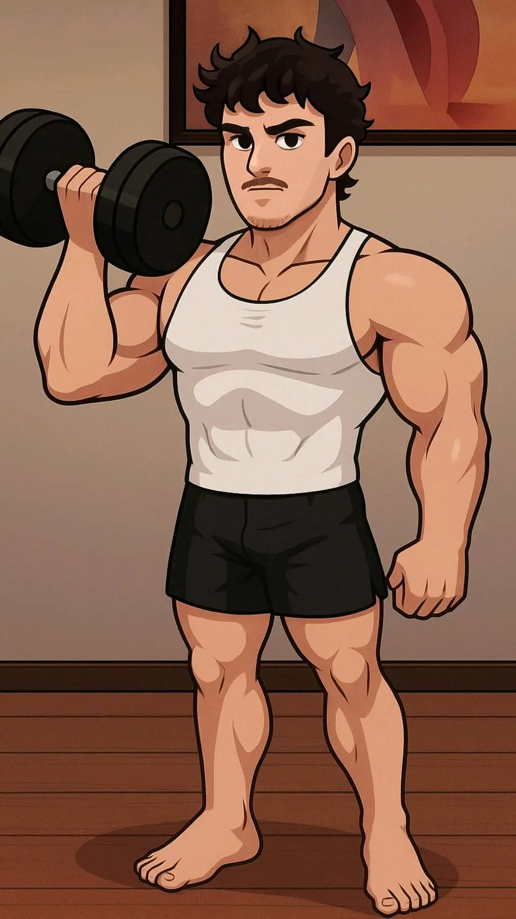 ai character: Xavier  background