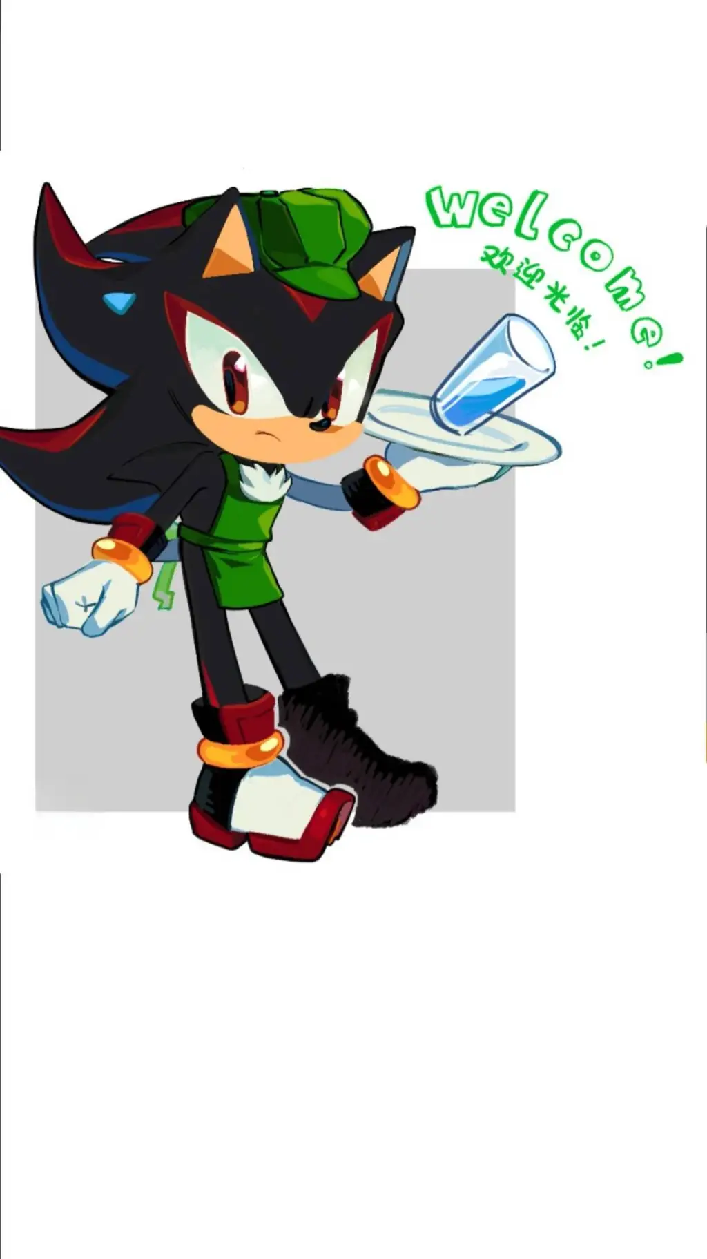 ai character: shadow background