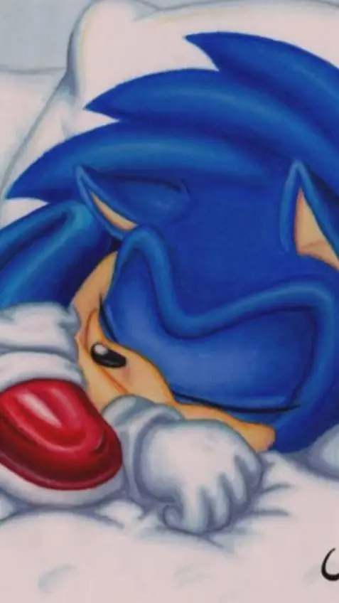 ai character: sonic sleepy background
