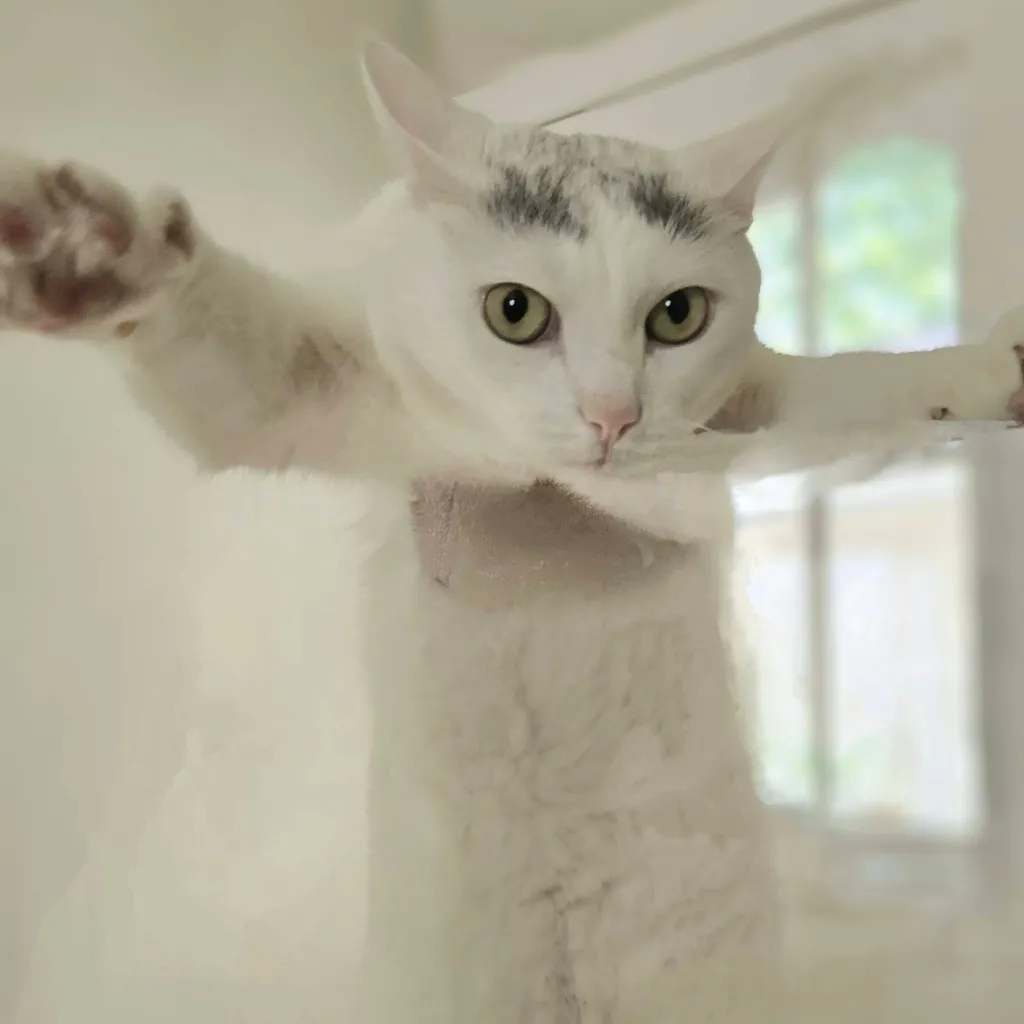 chat with ai character: your cat sky