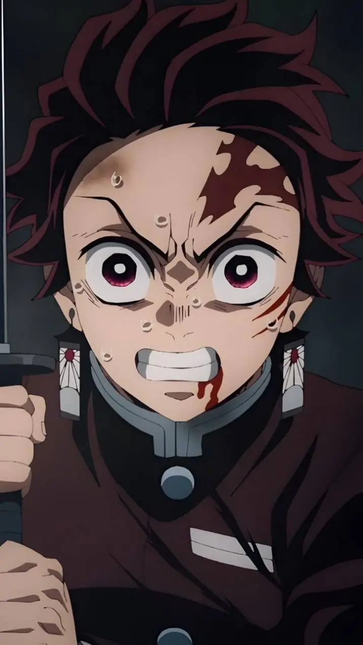 ai character: Tanjiro Kamado background
