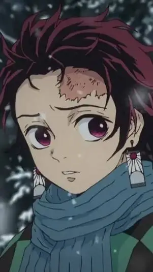 ai character: Tanjiro Kamado background