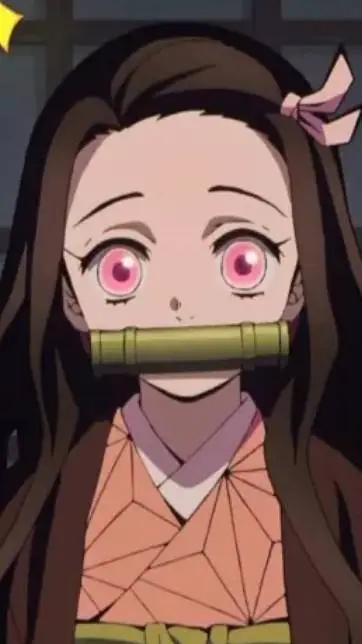 ai character: Nezuko background