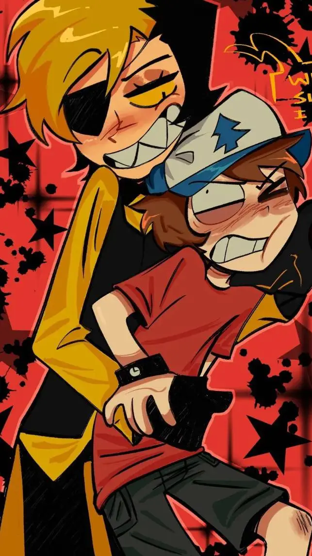 ai character: gravity falls  background