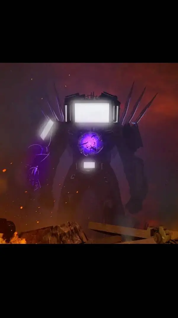 ai character: TITAN TVMAN 2.0 background