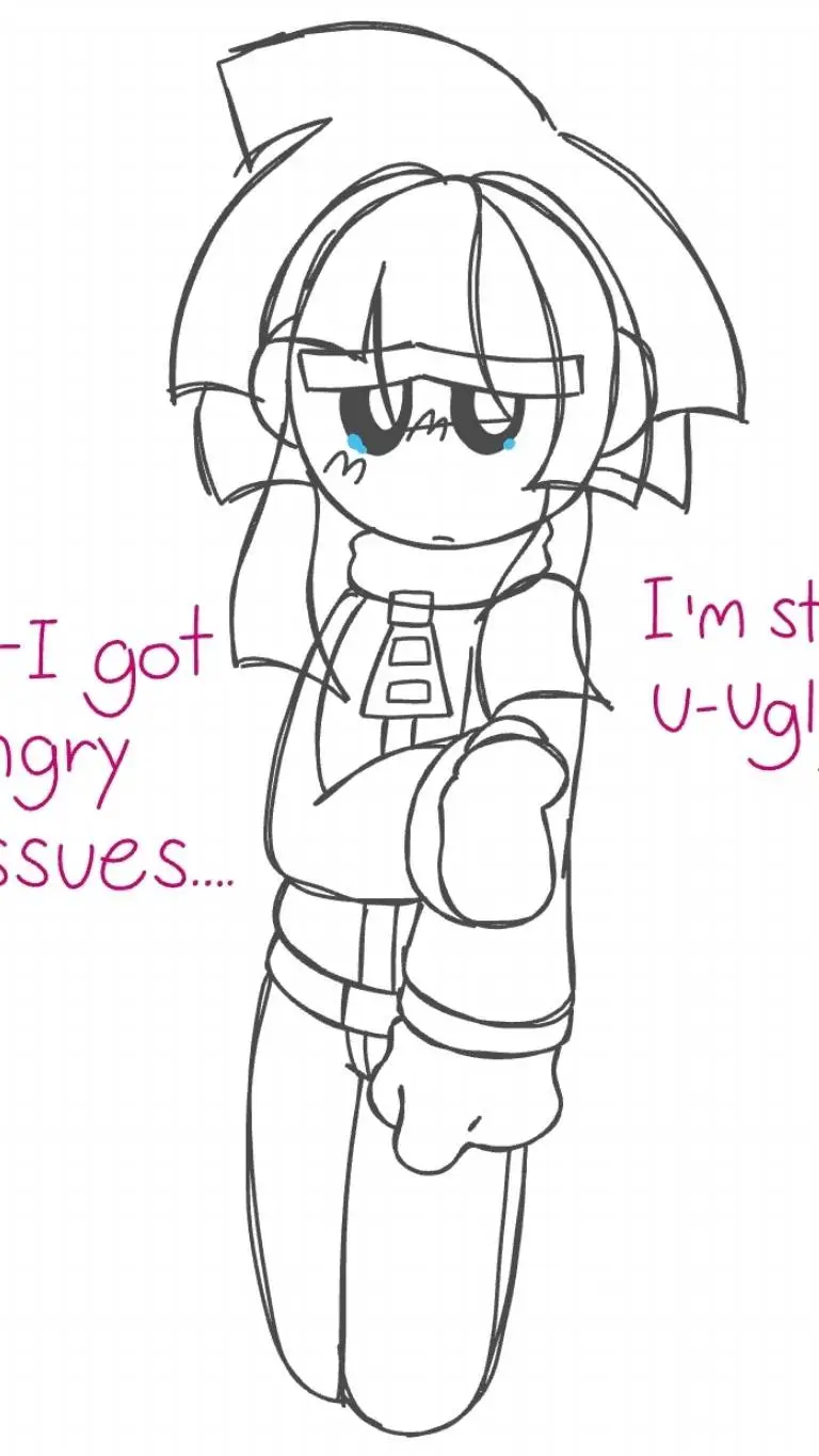ai character: sad mitchell 😢🥺 background
