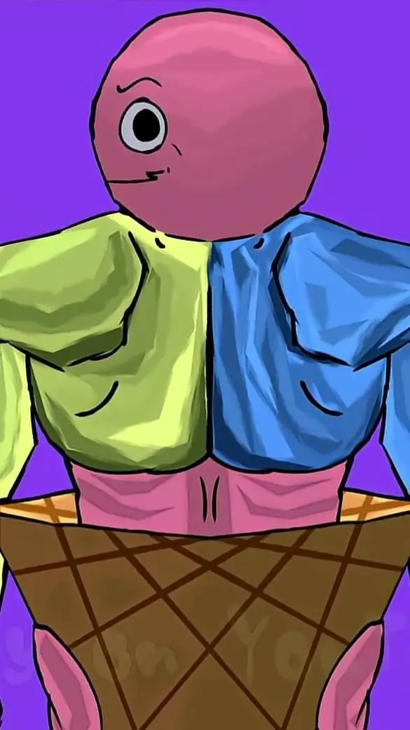 ai character: Robert Juanito 🍦💪 background