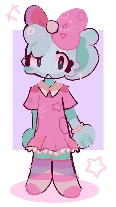 ai character: ★ POPPY ★ background