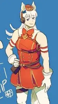 ai character: goldship 😋🤤 background