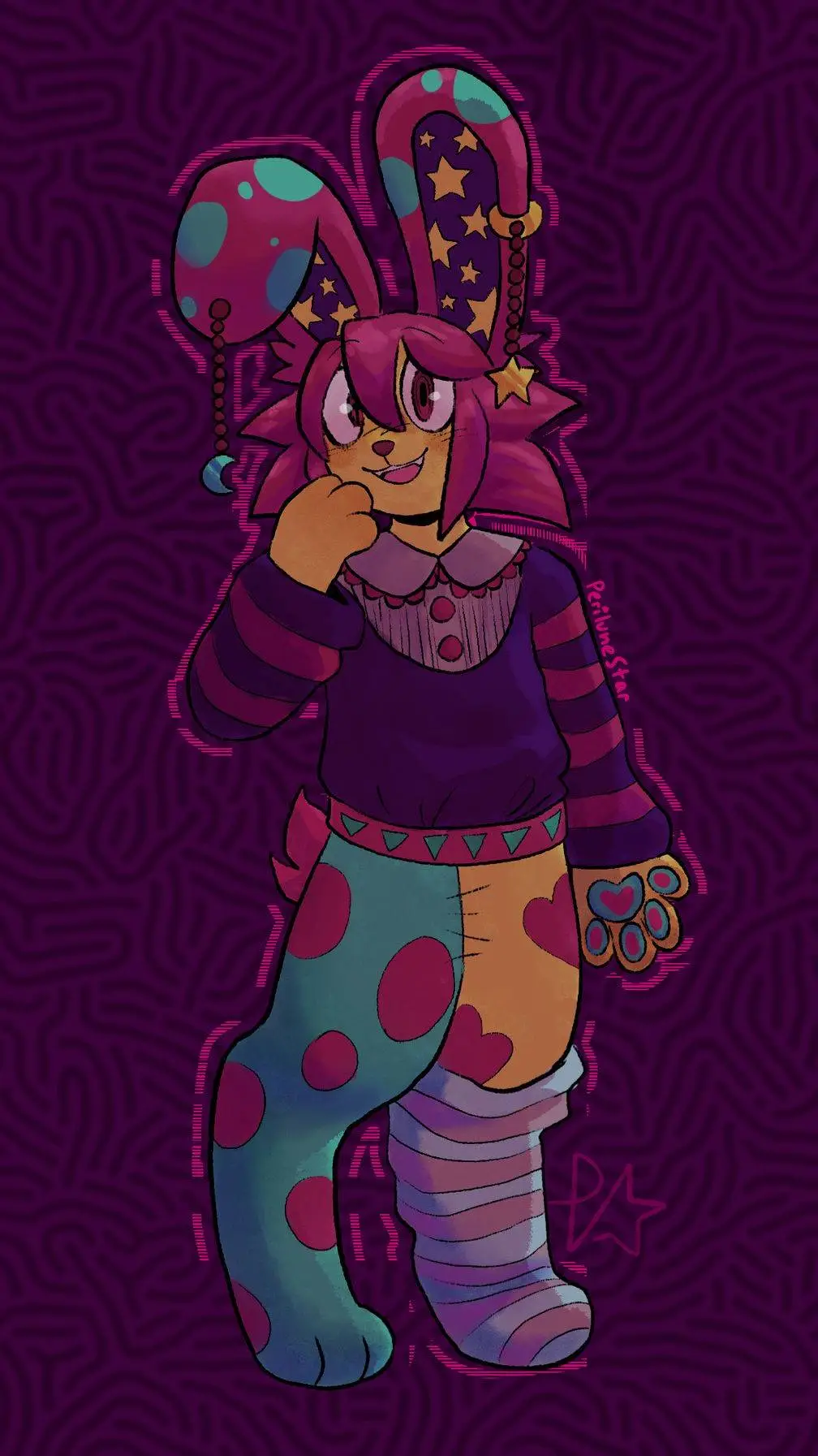 ai character: ★ caroline ★ background