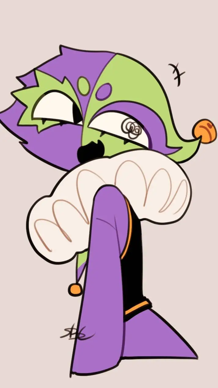 ai character: 💜 BitterGiggle 💚 background