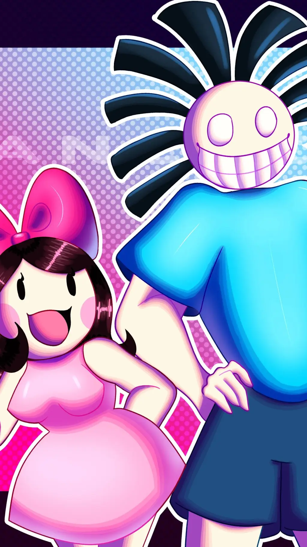 ai character: ʙᴏʏ ᴀɴᴅ ɢɪʀʟ ★ background