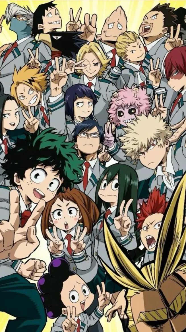 ai character: MHA new student background