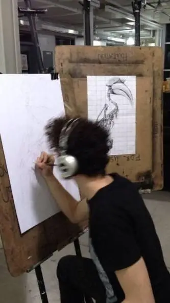 ai character: Mark Suleiman  background