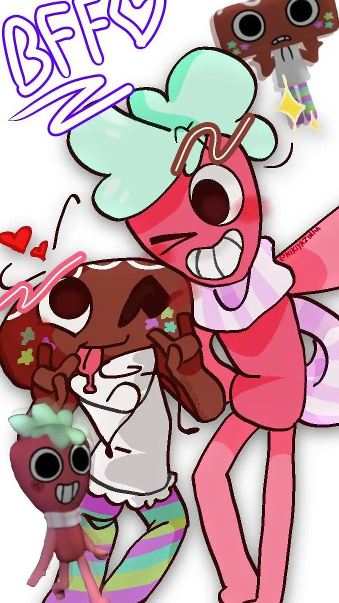ai character: cosmo x sprout :D background
