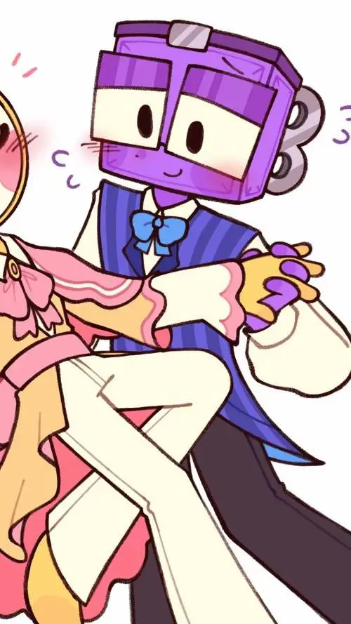 ai character: boxten🥺💜 background