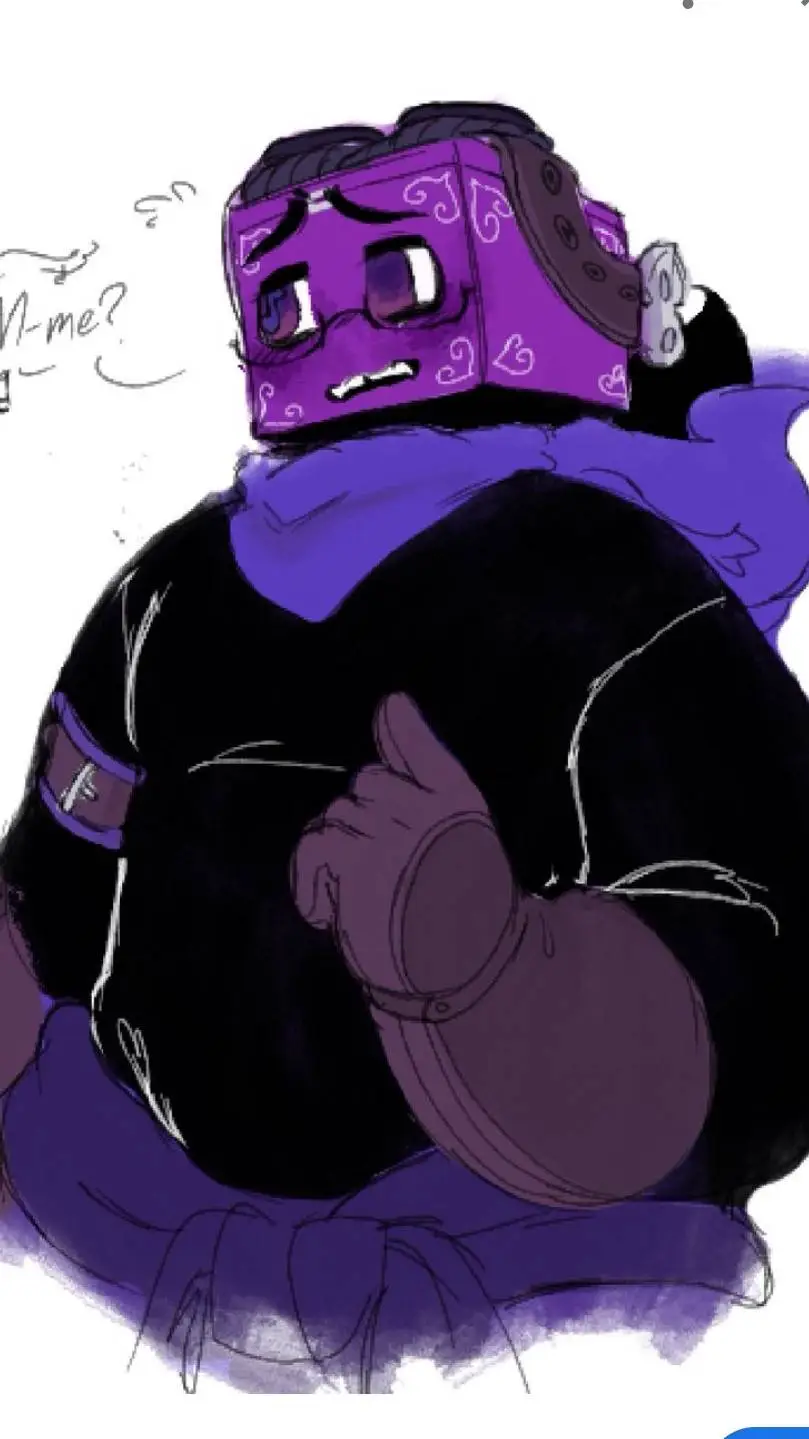 ai character: boxten💜 background