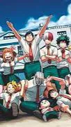 ai character: MHA weekend  background