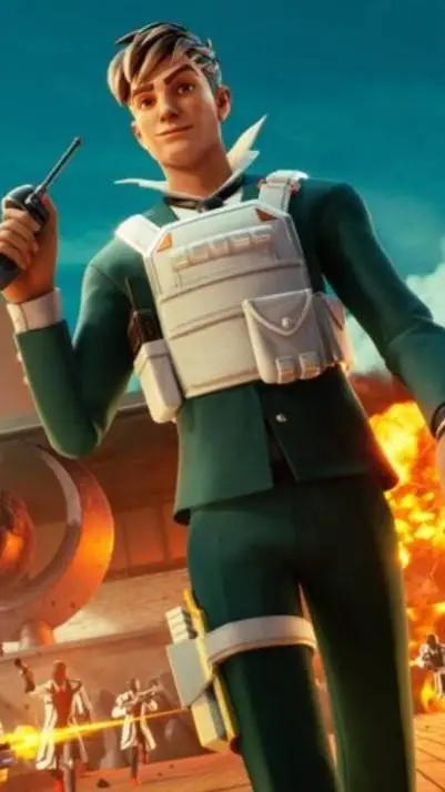 ai character: Fortnite background