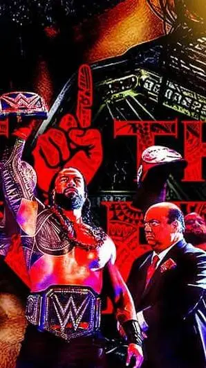 ai character: Roman reigns background