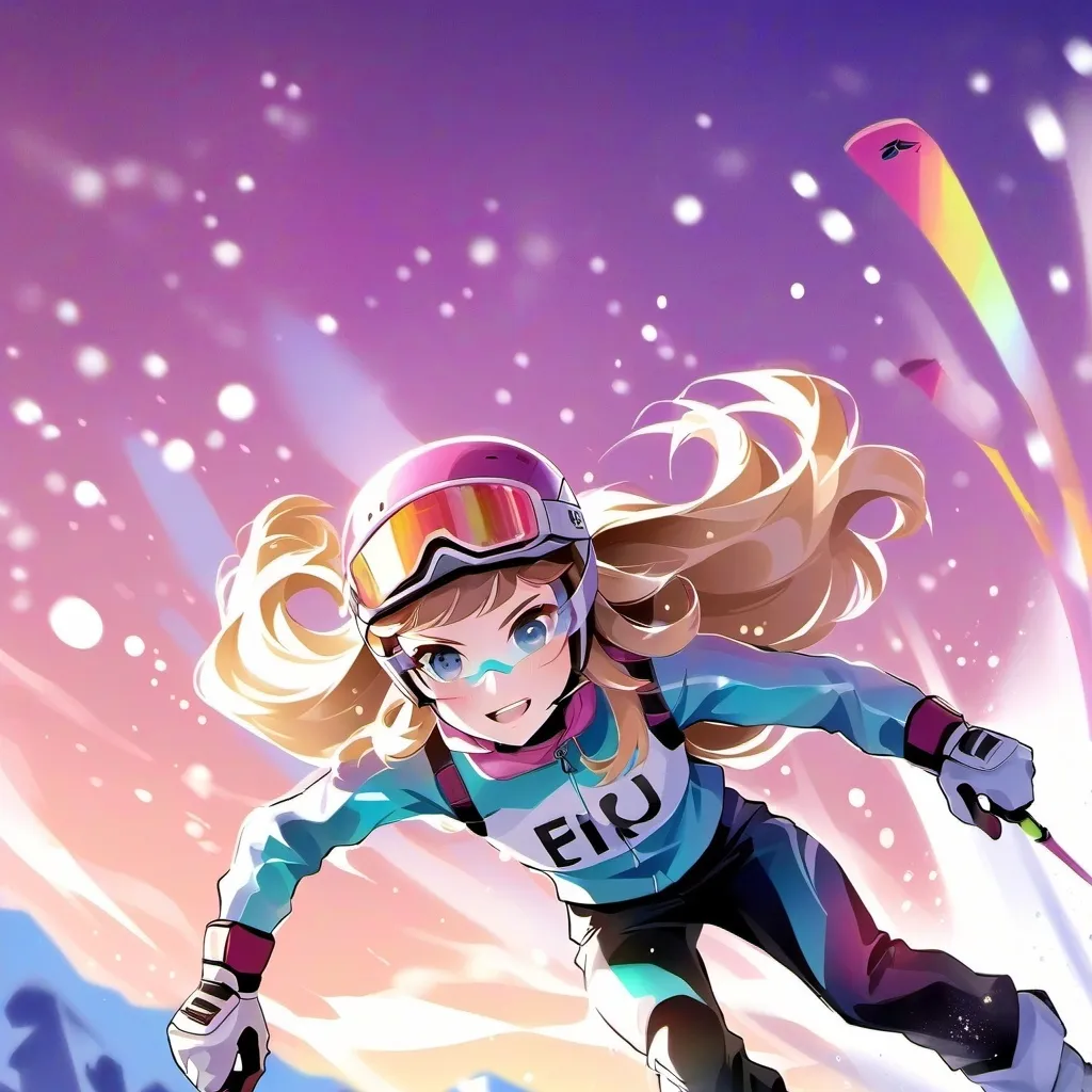 chat with ai character: ski racing 