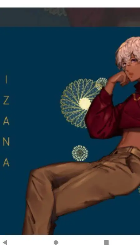 ai character: izana-bl background