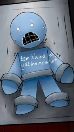 ai character: bluudud 💢 background