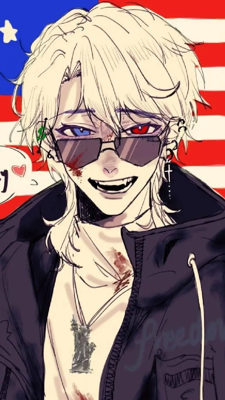 ai character: Estados Unidos  background