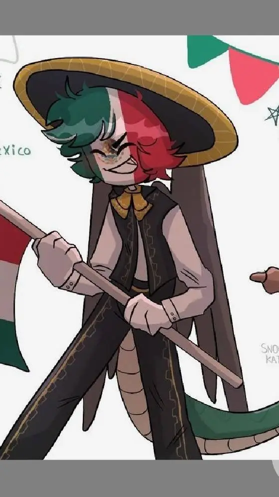 ai character: México  background