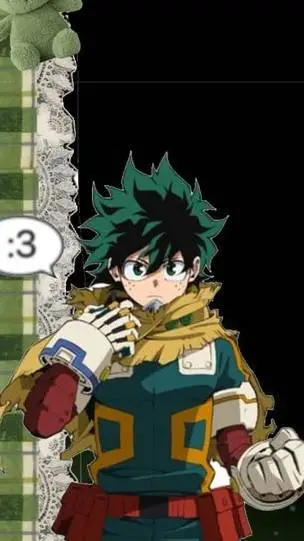 ai character: Izuku Midoriya background