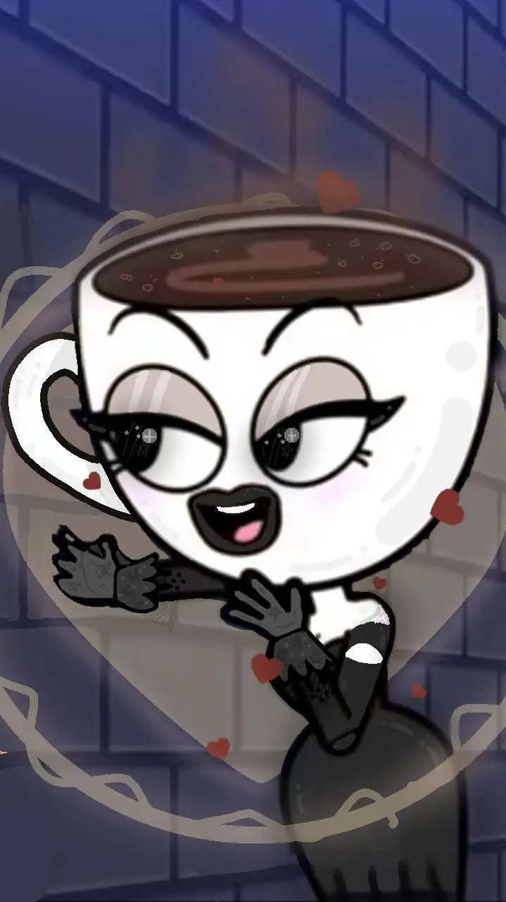 ai character: ☕Expresso Signora😏 background