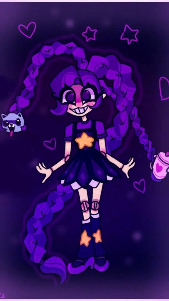 ai character: 💜Lily LoveBraids💜🎀 background