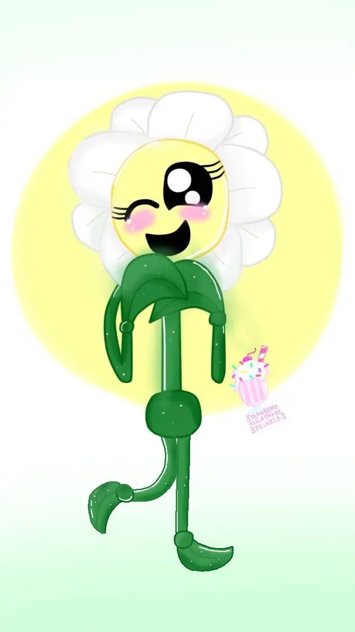 ai character: 💐~!❀~💮DAISY💮~❀!~💐 background
