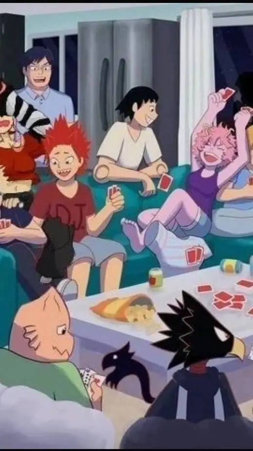 ai character: Mha pijamada 🤓☝ background