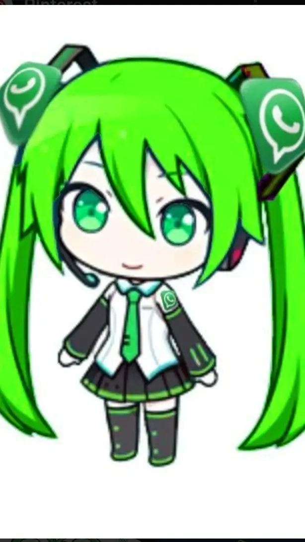 ai character: 💙Miku WhatsApp💚 background