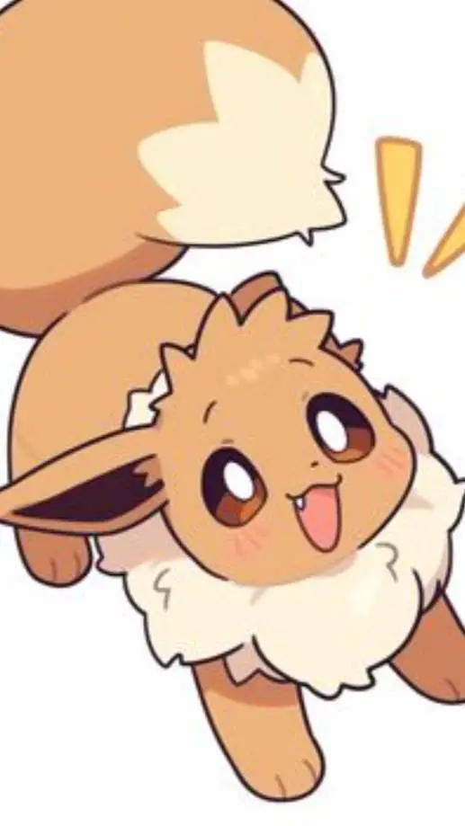 ai character: 💛Eevee🧡 background