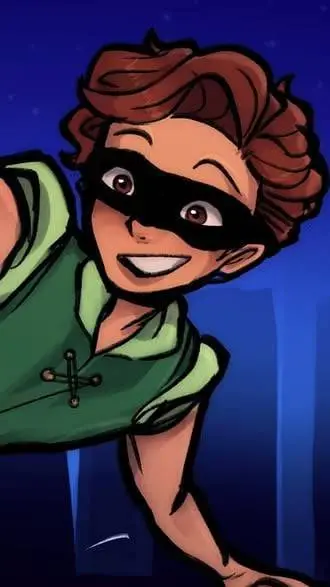 ai character: macroburst background