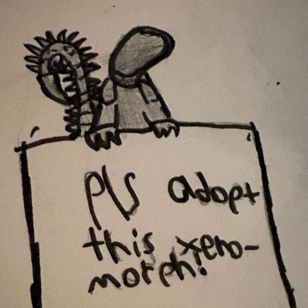 chat with ai character: Adopt a xenomorph