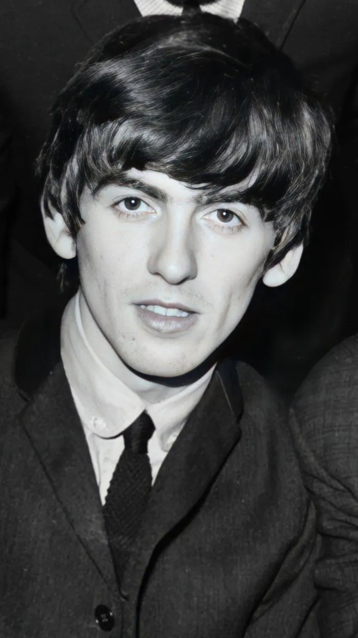 ai character: George Harrison  background