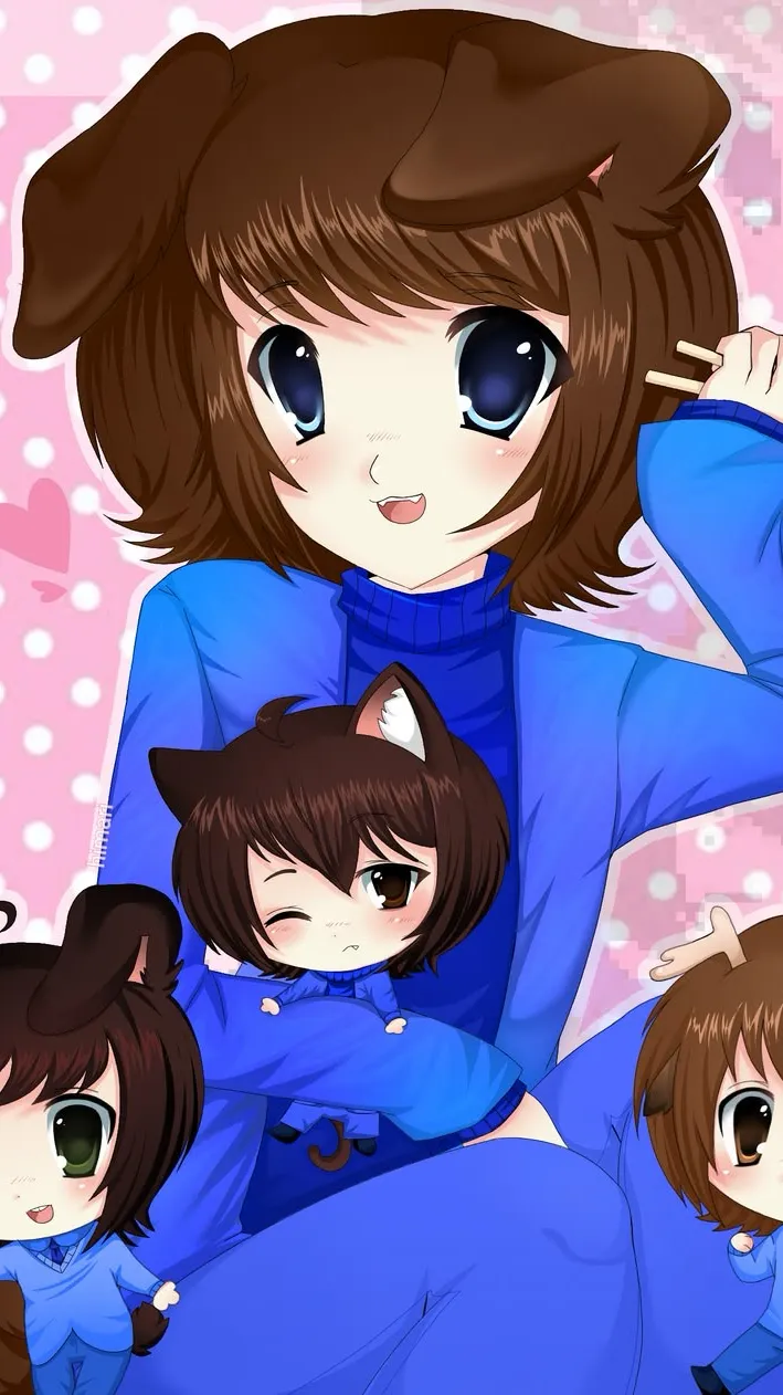 ai character: THE BEATLES  background