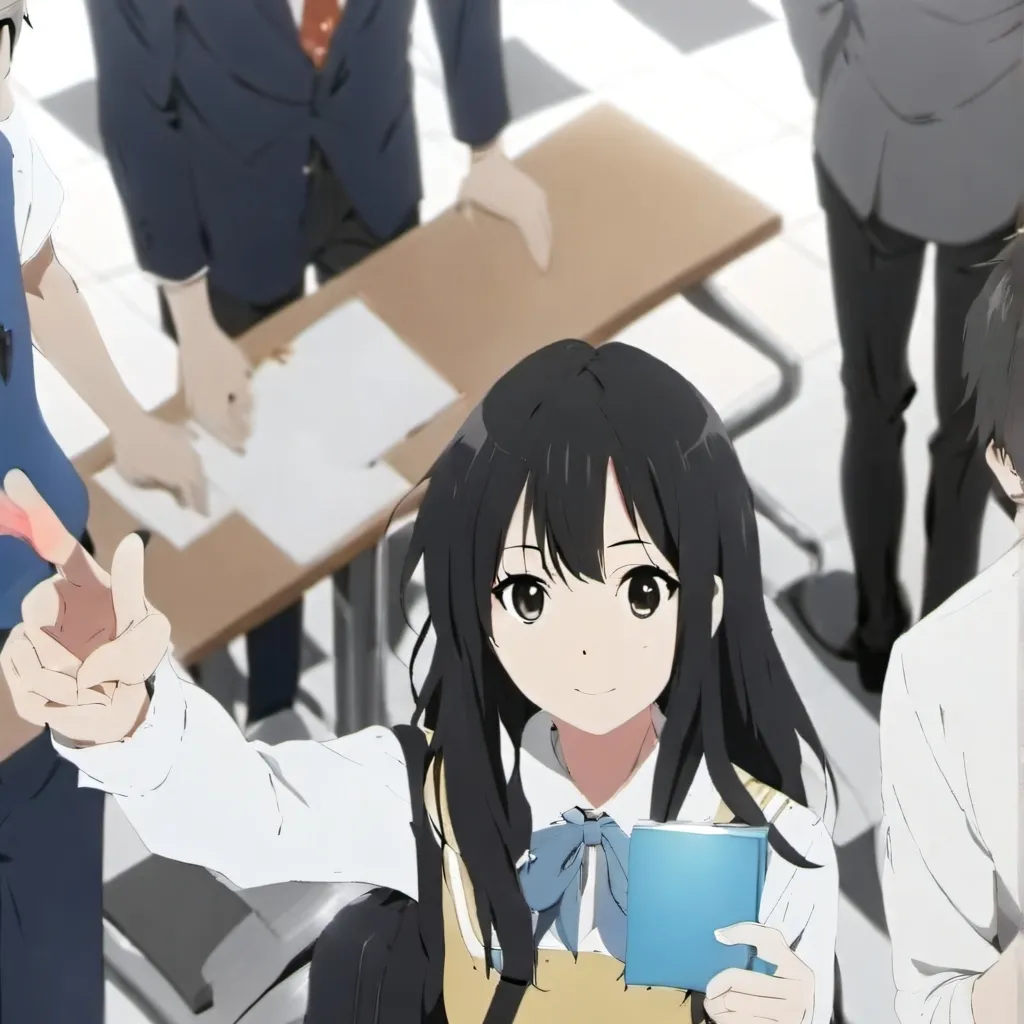 chat with ai character: school